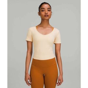 Lululemon | Align Tee | Prosecco | 6 | NWT